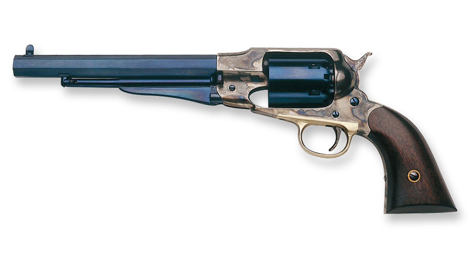 Army 1858 Improved Colt 1860 Revolver War Civil Uberti Guns Finish 1800 Col...