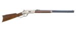 1866 SPORTING RIFLE SOLID SILVER, HAND ENGRAVING (E30) CHARCOAL BLUE (C02) BBL. 24 ¼″
