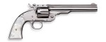 1875 SCHOFIELD 2ND MOD. - Nickel Plating (N04 ) Polymer Pearl Grip (G16)