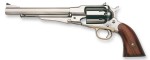 1858 NEW ARMY - Stainless Steel, STEEL TARGET BBL. 8”